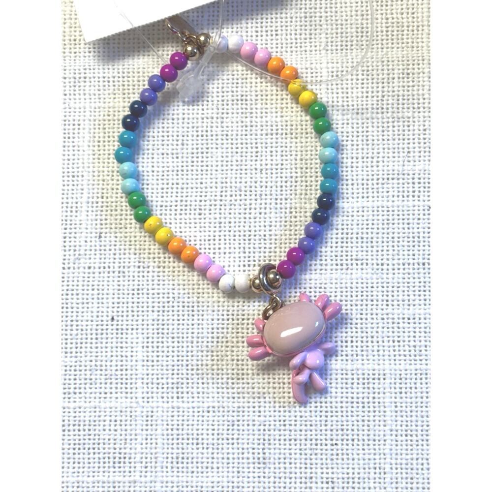 Charm It Rainbow Beaded Stretch Bracelet  AxolotiCharm